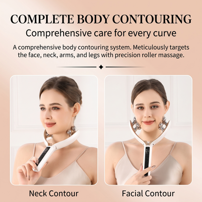RF & Microcurrent V-Shape Facial Sculpting Roller