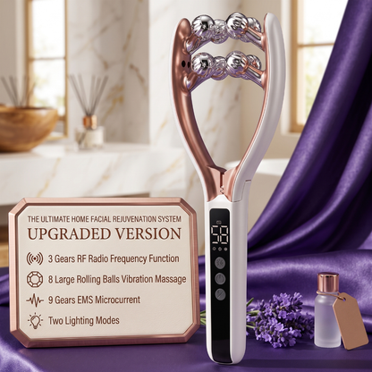 RF & Microcurrent V-Shape Facial Sculpting Roller