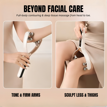 RF & Microcurrent V-Shape Facial Sculpting Roller
