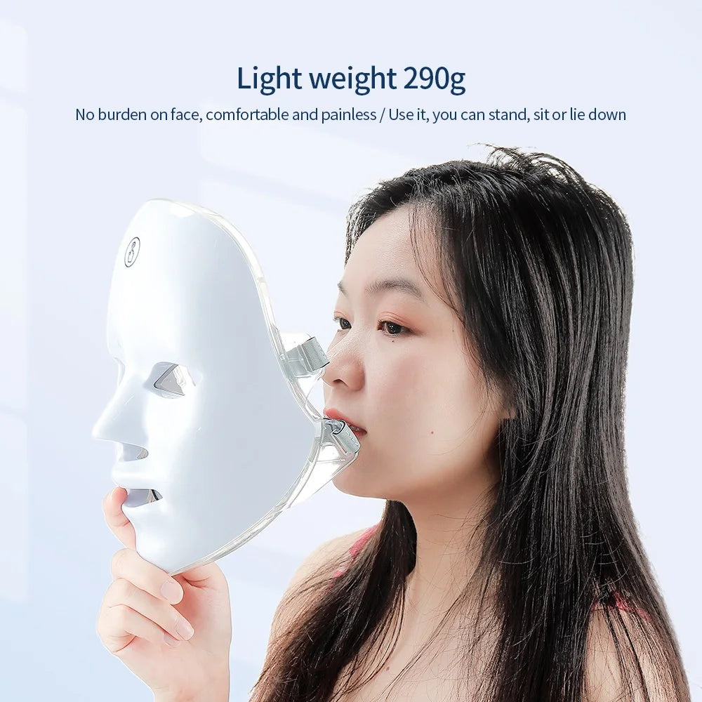 The Ultimate Anti-Aging LED Face & Neck System