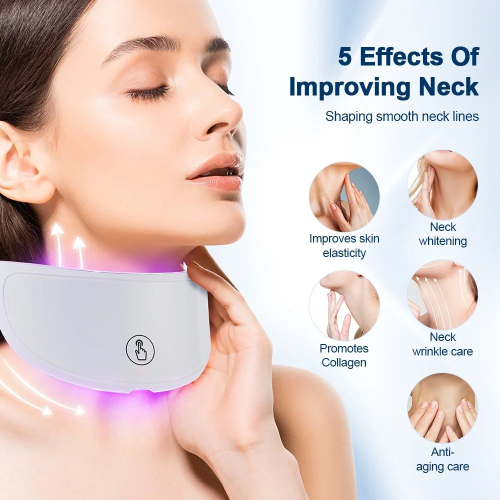 The Ultimate Anti-Aging LED Face & Neck System