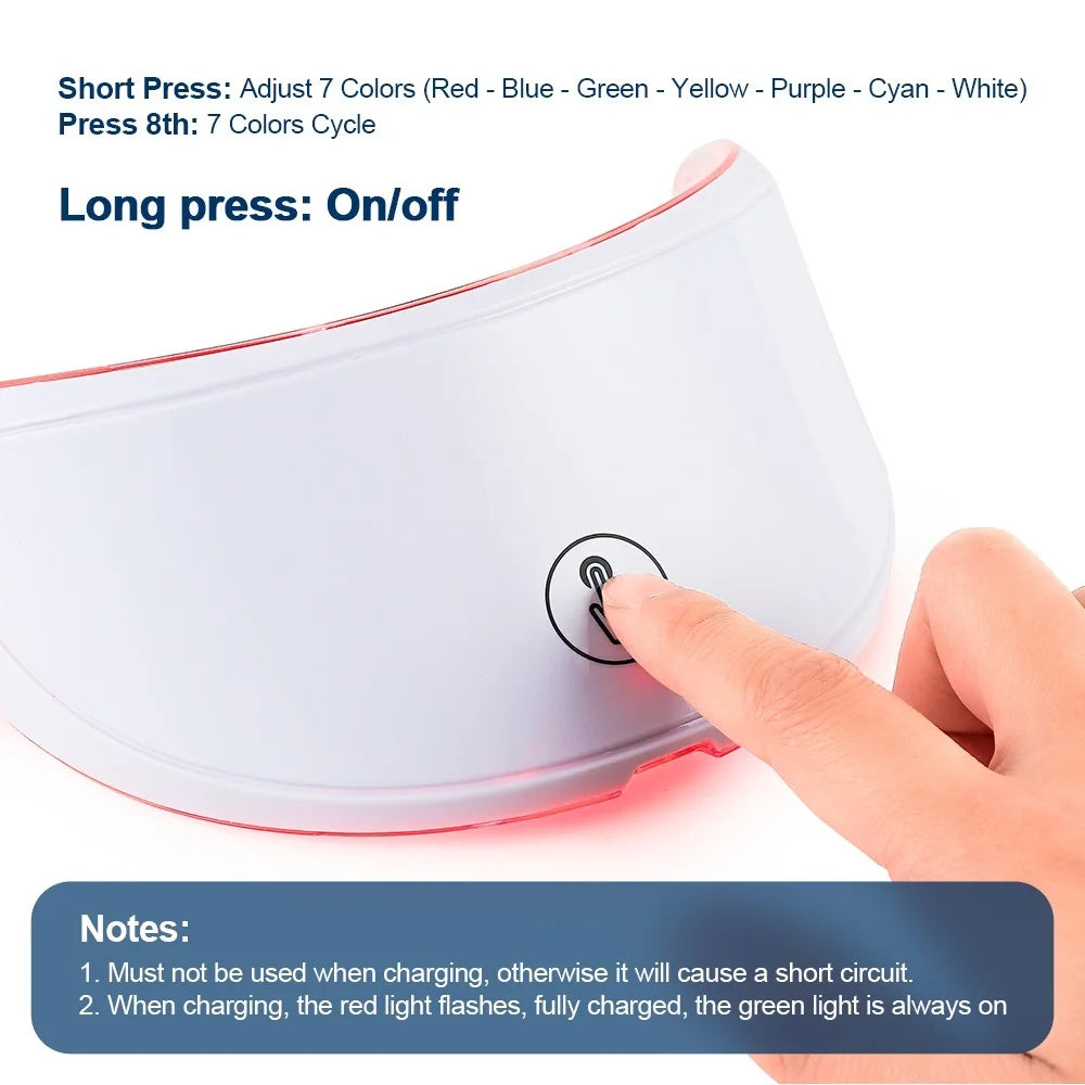 The Ultimate Anti-Aging LED Face & Neck System