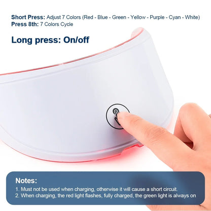 The Ultimate Anti-Aging LED Face & Neck System