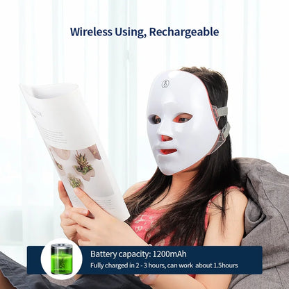 The Ultimate Anti-Aging LED Face & Neck System