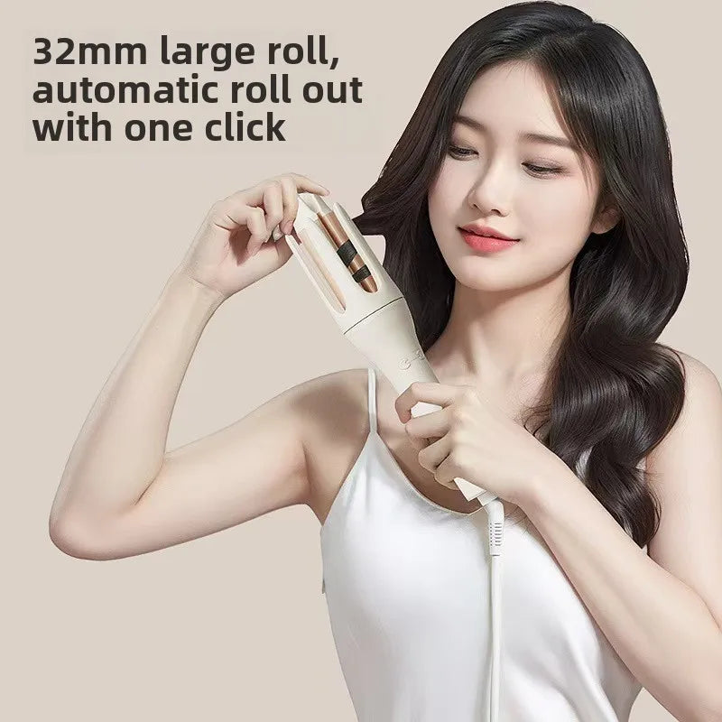 Anti-Scald Automatic Rotating Hair Curler