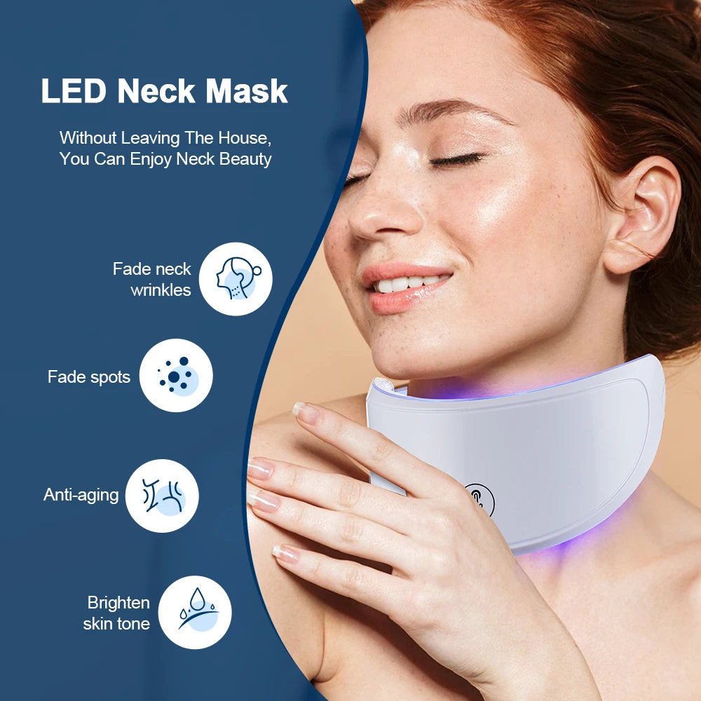 The Ultimate Anti-Aging LED Face & Neck System