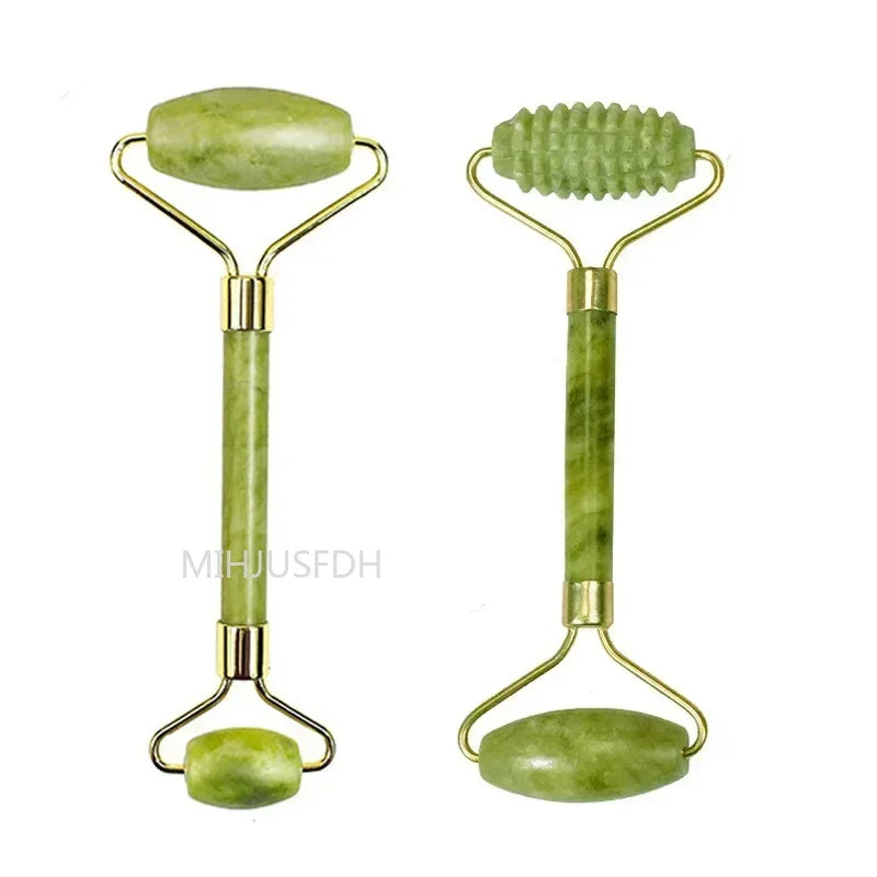The Morning Depuffing Jade Roller & Gua Sha Kit