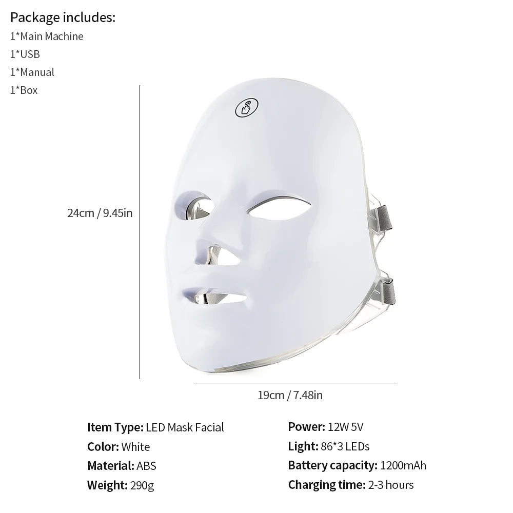 The Ultimate Anti-Aging LED Face & Neck System