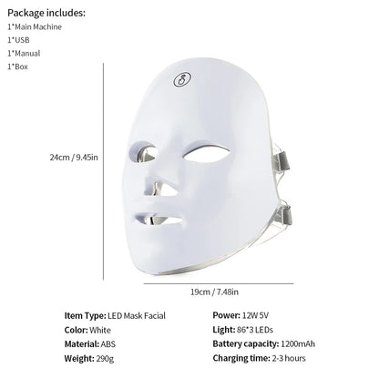 The Ultimate Anti-Aging LED Face & Neck System