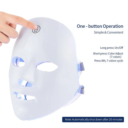 The Ultimate Anti-Aging LED Face & Neck System