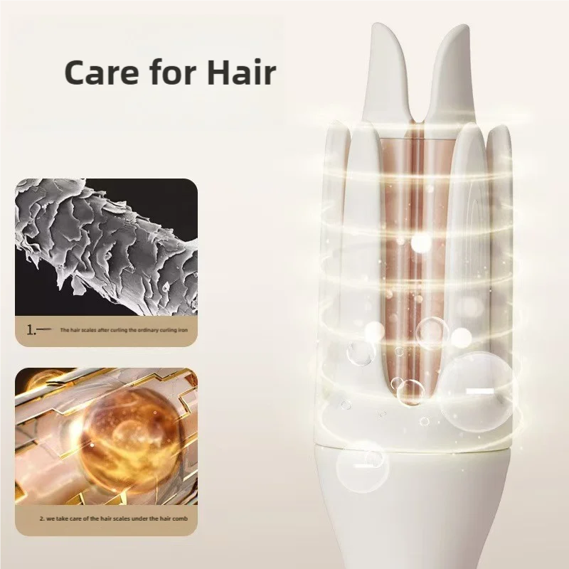 Anti-Scald Automatic Rotating Hair Curler