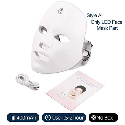 The Ultimate Anti-Aging LED Face & Neck System