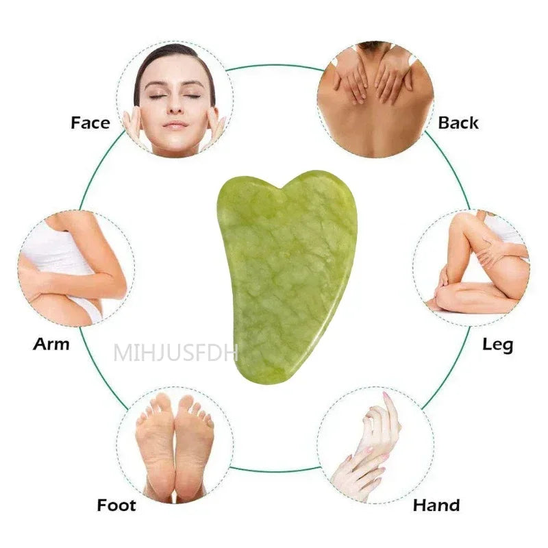 The Morning Depuffing Jade Roller & Gua Sha Kit