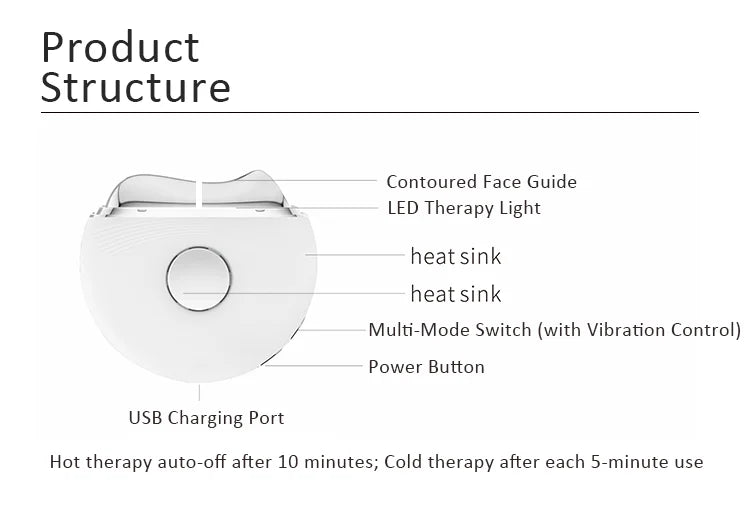 Hot & Cold Therapy Electric Gua Sha Massager
